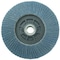 Weiler 5" Tiger Flap Disc, Conical (TY29), Backing, 40Z, 5/8"-11 UNC 50014 - alternate 2